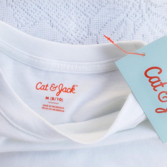 💥4/$15 NEW t-shirt & necklace, girls Valentine's - Picture 5 of 12